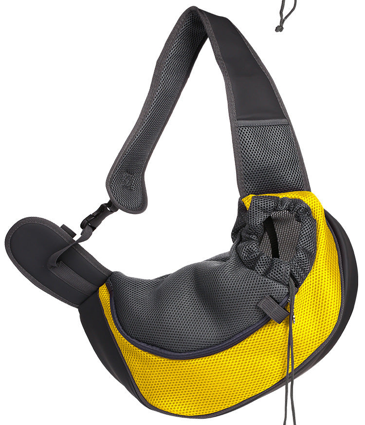 Small Dog & Cat Travel Sling Bag – Breathable Shoulder Pet Carrier