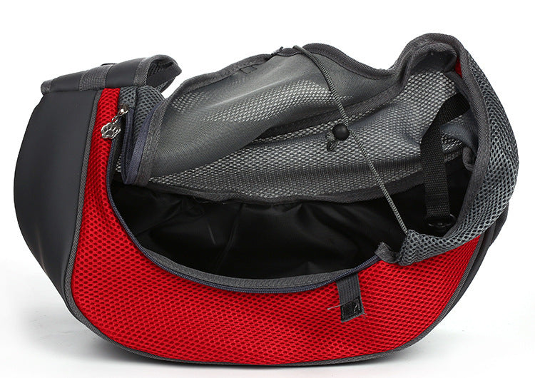 Small Dog & Cat Travel Sling Bag – Breathable Shoulder Pet Carrier