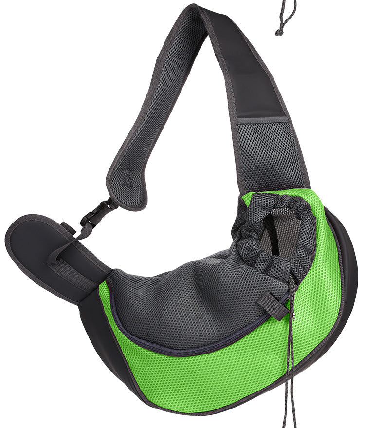 Small Dog & Cat Travel Sling Bag – Breathable Shoulder Pet Carrier