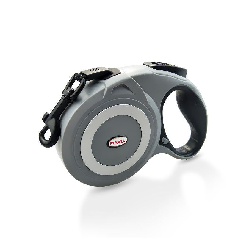 Retractable Dog Leash – 5M/8M Heavy Duty Flat Belt for Large Dogs