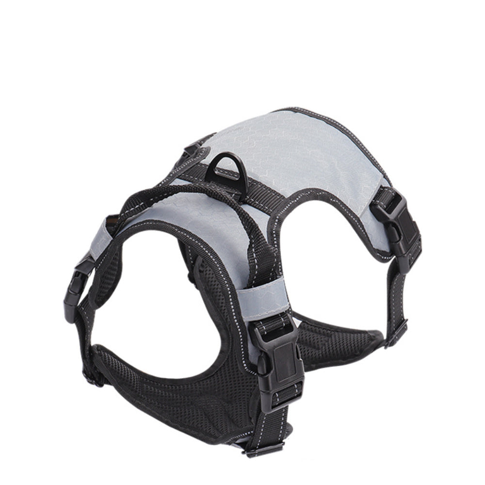 Reflective No-Pull Dog Harness – Adjustable Vest for Safe Walking & Training