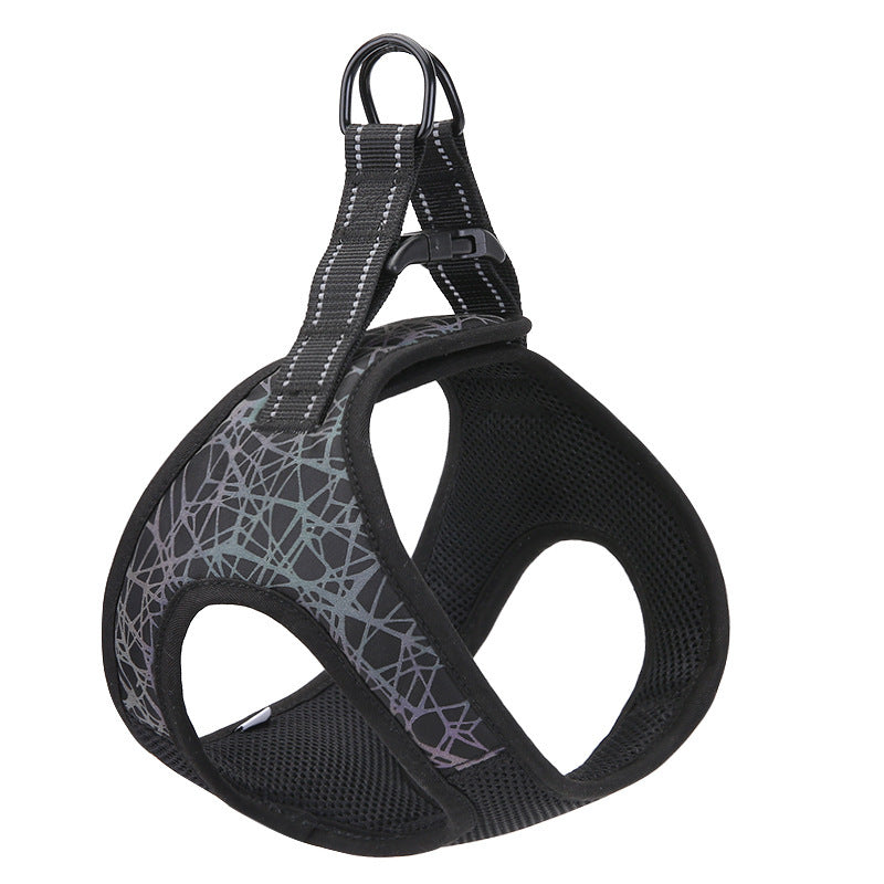 Soft Padded No-Pull Dog Harness – Breathable Vest with Leash for Training & Walking