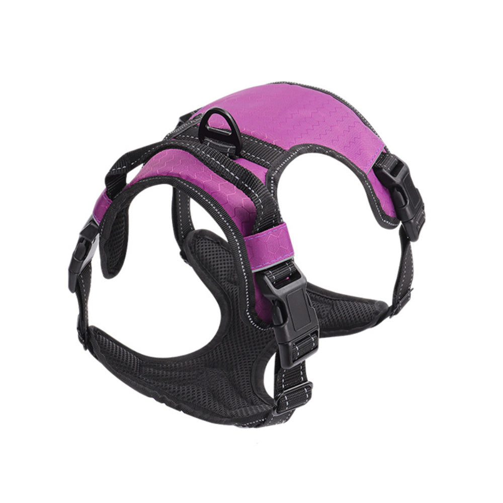Reflective No-Pull Dog Harness – Adjustable Vest for Safe Walking & Training