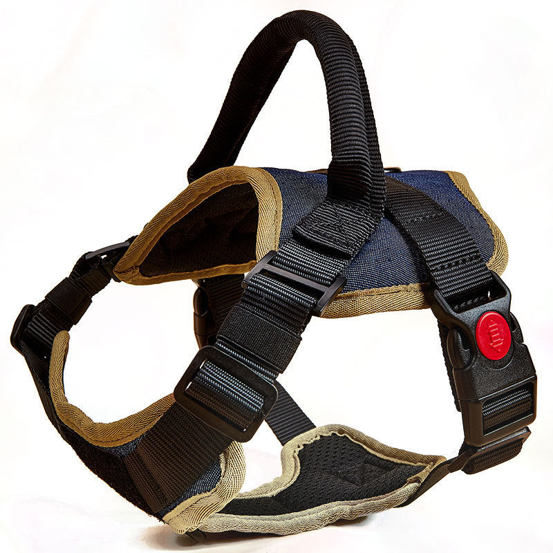 No Pull Adjustable Reflective Dog Harness – Soft Padded Pet Vest for Training & Walking