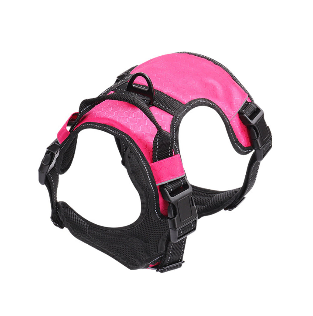 Reflective No-Pull Dog Harness – Adjustable Vest for Safe Walking & Training