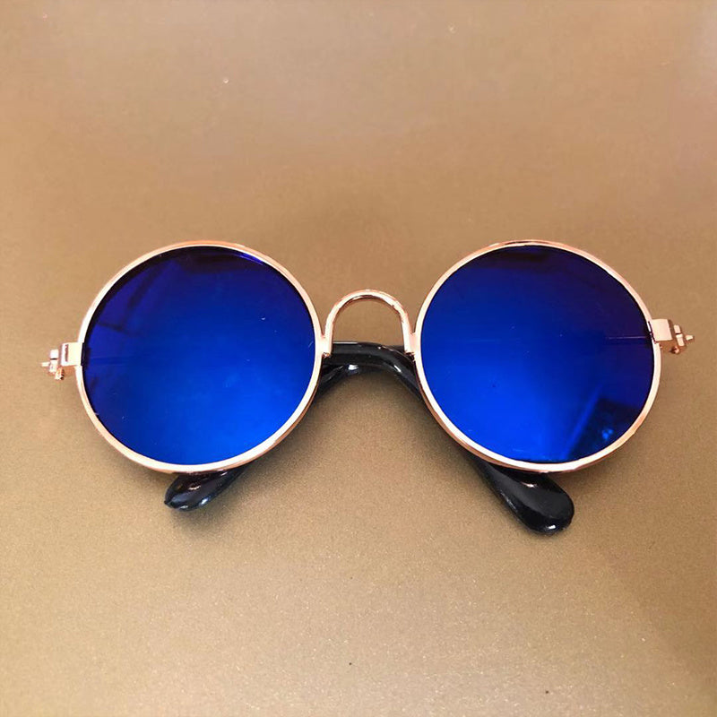 Retro Pup Shades – Trendy Round Glasses for Toy & Small Breeds