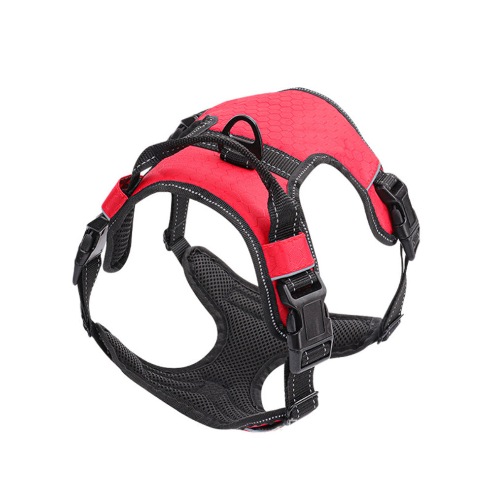 Reflective No-Pull Dog Harness – Adjustable Vest for Safe Walking & Training