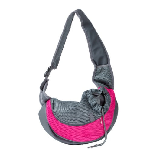 Small Dog & Cat Travel Sling Bag – Breathable Shoulder Pet Carrier