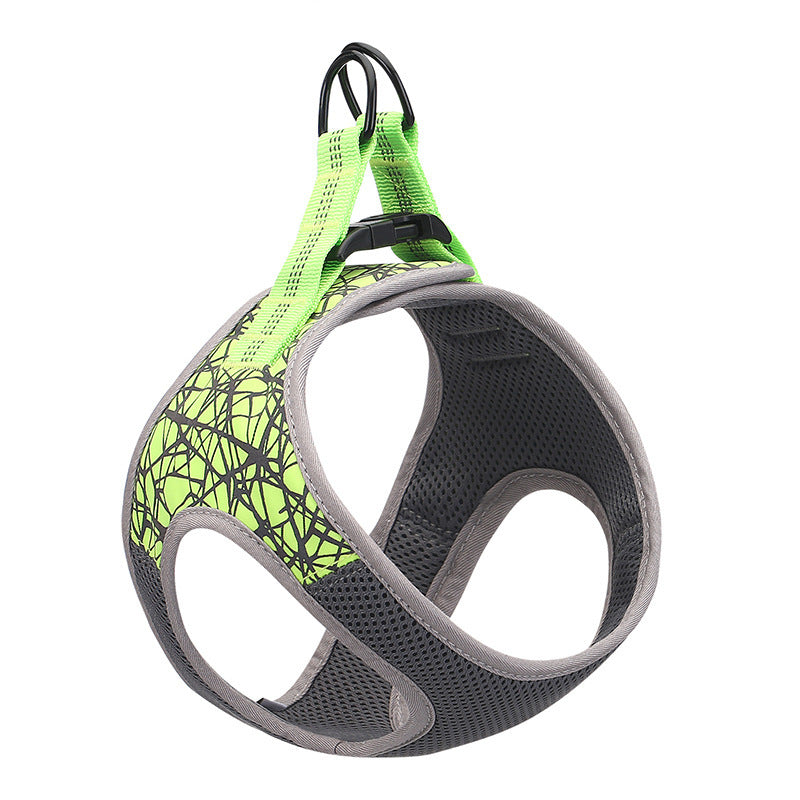Soft Padded No-Pull Dog Harness – Breathable Vest with Leash for Training & Walking